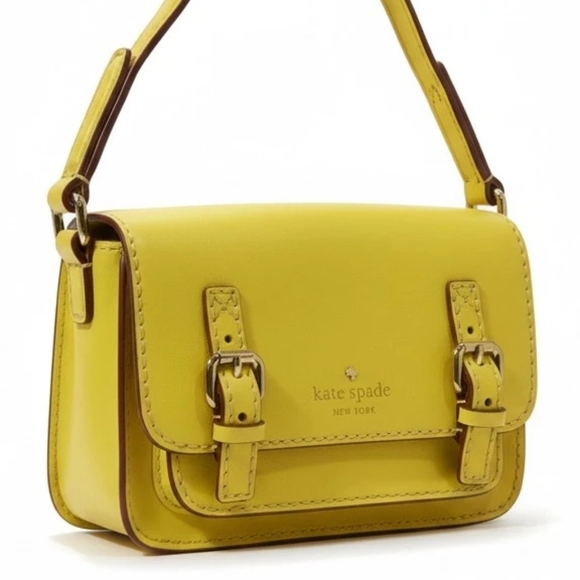 kate spade Handbags - Kate Spade New York Essex Scout Yellow Crossbody Messenger Bag